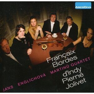 Francaix / Martinu Quartet - Francaix Bordes D'indy Pierne Jolivet  COMPACT